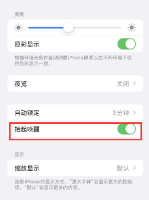 海阳苹果授权维修站分享iPhone轻点无法唤醒怎么办