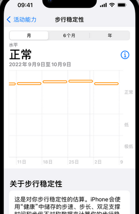 海阳iPhone手机维修如何在iPhone开启'步行稳定性通知'