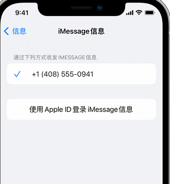 海阳apple维修iPhone上无法正常发送iMessage信息 