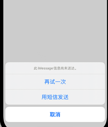 海阳apple维修iPhone上无法正常发送iMessage信息