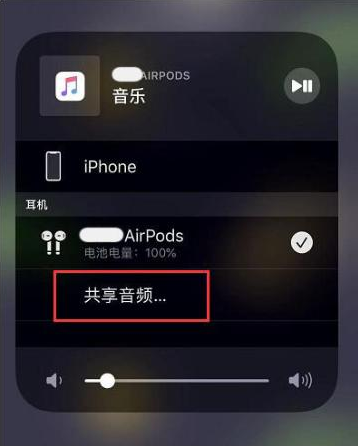 海阳苹果14音频维修点分享iPhone14音频共享设置方法 