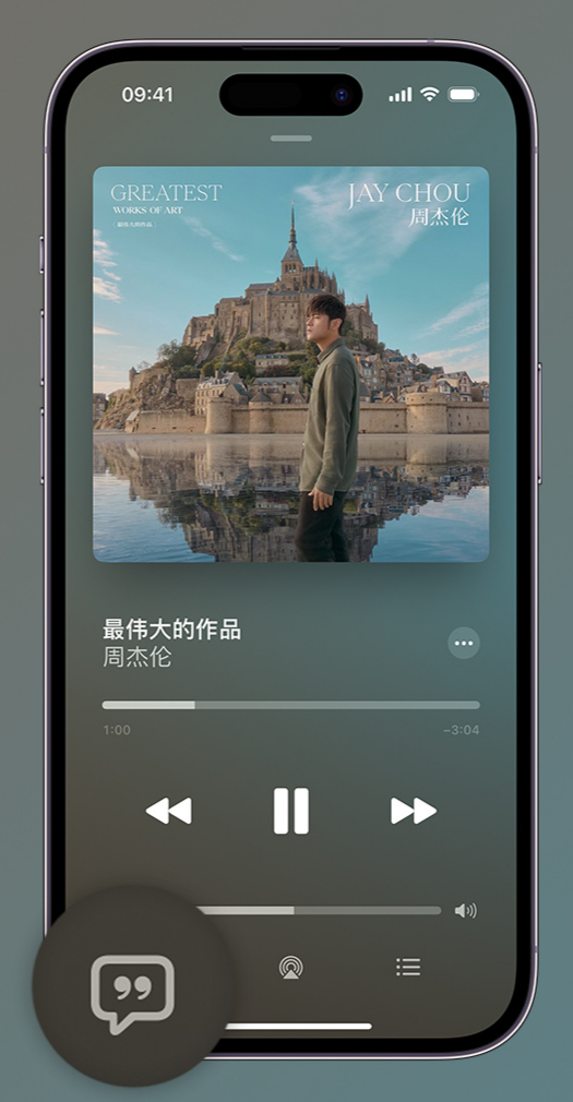 海阳iphone维修分享如何在iPhone上使用Apple Music全新唱歌功能 