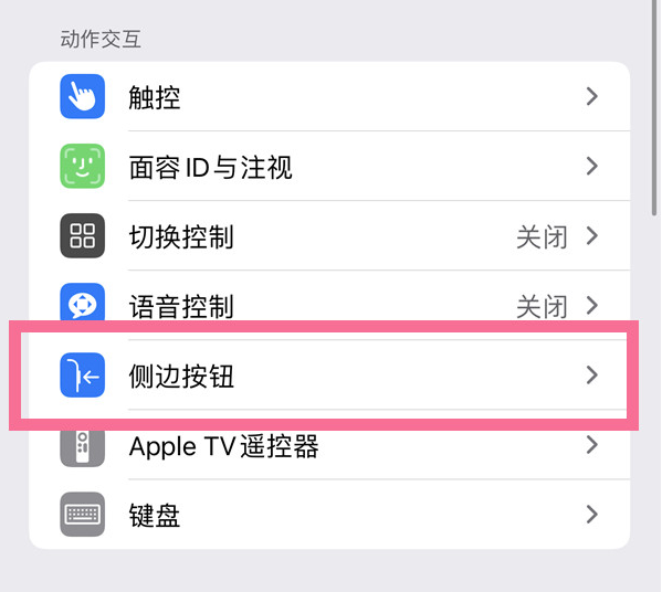 海阳苹果14维修店分享iPhone14 Plus侧键双击下载功能关闭方法 